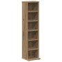 Mueble de CD madera de ingeniería roble artisan 21x20x88 cm de , Almacenamiento para CD y DVD - Ref: Foro24-855829, Precio: 4...
