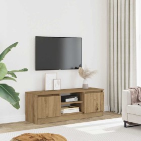Mueble de TV madera de ingeniería roble artisan 102x30x36 cm de , Muebles TV - Ref: Foro24-855855, Precio: 62,24 €, Descuento: %