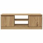 Mueble de TV madera de ingeniería roble artisan 102x30x36 cm de , Muebles TV - Ref: Foro24-855855, Precio: 62,24 €, Descuento: %