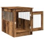 Jaula para perros madera de ingeniería madera vieja 55x75x65 cm de , Casetas para perros - Ref: Foro24-857639, Precio: 89,16 ...