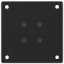 Patas para mesa de centro 4 uds acero negro 30-32 cm de , Patas para mesas - Ref: Foro24-4012448, Precio: 44,39 €, Descuento: %