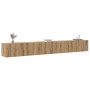 Mueble para TV de pared madera contrachapada artesanal 3 piezas de , Muebles TV - Ref: Foro24-3329204, Precio: 122,28 €, Desc...