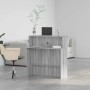 Mostrador de recepción sonoma gris 100x50x103,5 cm de , Escritorios - Ref: Foro24-859029, Precio: 122,88 €, Descuento: %