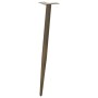 Patas para mesa de centro cónicas 4 uds acero natural 72-73cm de , Patas para mesas - Ref: Foro24-4012519, Precio: 60,40 €, D...