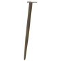 Patas para mesa de centro cónicas 4 uds acero natural 72-73cm de , Patas para mesas - Ref: Foro24-4012519, Precio: 60,40 €, D...