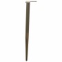 Patas para mesa de centro cónicas 4 uds acero natural 72-73cm de , Patas para mesas - Ref: Foro24-4012519, Precio: 60,40 €, D...