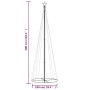 Árbol de Navidad cónico 310 LED blanco cálido 100x300 cm de , Arboles de navidad - Ref: Foro24-343490, Precio: 55,95 €, Descu...