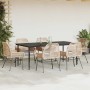 Juego de comedor de jardín 7 pzas con cojines ratán PE marrón de , Conjuntos de jardín - Ref: Foro24-3334476, Precio: 593,81 ...