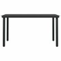 Juego de comedor jardín 5 piezas cojines ratán sintético negro de , Conjuntos de jardín - Ref: Foro24-3334550, Precio: 376,98...