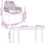 Juego de comedor de jardín 7 pzas con cojines ratán PE marrón de , Conjuntos de jardín - Ref: Foro24-3334573, Precio: 510,32 ...