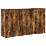 Mostrador de recepción roble ahumado 180x50x103,5 cm de , Escritorios - Ref: Foro24-3324209, Precio: 245,58 €, Descuento: %
