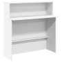 Mostrador de recepción blanco 200x50x103,5 cm madera ingeniería de , Escritorios - Ref: Foro24-3324214, Precio: 315,91 €, Des...