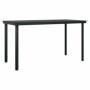 Juego de comedor jardín 5 piezas cojines ratán sintético negro de , Conjuntos de jardín - Ref: Foro24-3334599, Precio: 295,05...