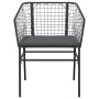 Juego de comedor jardín 5 piezas cojines ratán sintético negro de , Conjuntos de jardín - Ref: Foro24-3334599, Precio: 295,05...