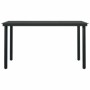 Juego de comedor jardín 5 piezas cojines ratán sintético negro de , Conjuntos de jardín - Ref: Foro24-3334599, Precio: 295,05...