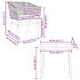 Juego comedor jardín 3 pzas cojines ratán sintético vidrio gris de , Conjuntos de jardín - Ref: Foro24-3334527, Precio: 247,3...