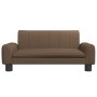 Sofá para niños de tela marrón 70x45x30 cm de , Mobiliario para bebés y niños pequeños - Ref: Foro24-3196271, Precio: 70,01 €...