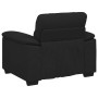 Sillón de tela negro 60 cm de , Sofás - Ref: Foro24-4105289, Precio: 168,53 €, Descuento: %