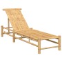 Tumbona 55x199x30 cm Bambú de , Tumbonas - Ref: Foro24-4108225, Precio: 182,48 €, Descuento: %