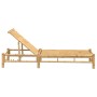 Tumbona 55x199x30 cm Bambú de , Tumbonas - Ref: Foro24-4108225, Precio: 182,48 €, Descuento: %