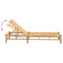 Tumbona 55x199x30 cm Bambú de , Tumbonas - Ref: Foro24-4108225, Precio: 182,48 €, Descuento: %