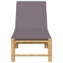 Tumbona con cojines 55x199x30 cm bambú de , Tumbonas - Ref: Foro24-4108227, Precio: 203,91 €, Descuento: %