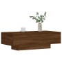 Mesa de centro madera de ingeniería roble marrón 100x49,5x31 cm de , Mesas de centro - Ref: Foro24-833895, Precio: 87,99 €, D...