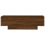 Mesa de centro madera de ingeniería roble marrón 100x49,5x31 cm de , Mesas de centro - Ref: Foro24-833895, Precio: 87,99 €, D...