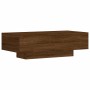 Mesa de centro madera de ingeniería roble marrón 100x49,5x31 cm de , Mesas de centro - Ref: Foro24-833895, Precio: 87,99 €, D...