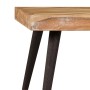 Mesa de centro de madera de mango maciza 90x55x36 cm de , Mesas de centro - Ref: Foro24-246163, Precio: 116,41 €, Descuento: %