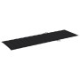 Tumbona doble y cojines negros madera pino impregnada de , Tumbonas - Ref: Foro24-3065991, Precio: 305,54 €, Descuento: %