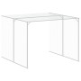 Caseta perros corral acero galvanizado gris claro 214x661x181cm de , Casetas para perros - Ref: Foro24-3189139, Precio: 708,4...