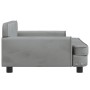 Sofá para niños de terciopelo gris claro 90x53x30 cm de , Mobiliario para bebés y niños pequeños - Ref: Foro24-3196280, Preci...