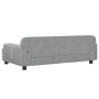 Sofá para niños de terciopelo gris claro 90x53x30 cm de , Mobiliario para bebés y niños pequeños - Ref: Foro24-3196280, Preci...