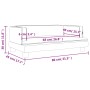 Sofá para niños de terciopelo azul 80x45x30 cm de , Mobiliario para bebés y niños pequeños - Ref: Foro24-3196305, Precio: 67,...