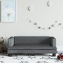 Sofá para niños de terciopelo gris oscuro 80x45x30 cm de , Mobiliario para bebés y niños pequeños - Ref: Foro24-3196307, Prec...