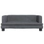 Sofá para niños de terciopelo gris oscuro 80x45x30 cm de , Mobiliario para bebés y niños pequeños - Ref: Foro24-3196307, Prec...