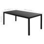 Set de comedor de jardín de 7 piezas PVC ratán negro de , Conjuntos de jardín - Ref: Foro24-3060104, Precio: 663,33 €, Descue...