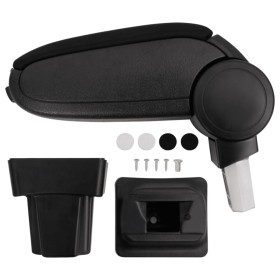 Reposabrazos para coche ABS negro 11,5x32x(30-50) cm de , Asientos para vehículos motorizados - Ref: Foro24-154668, Precio: 4...