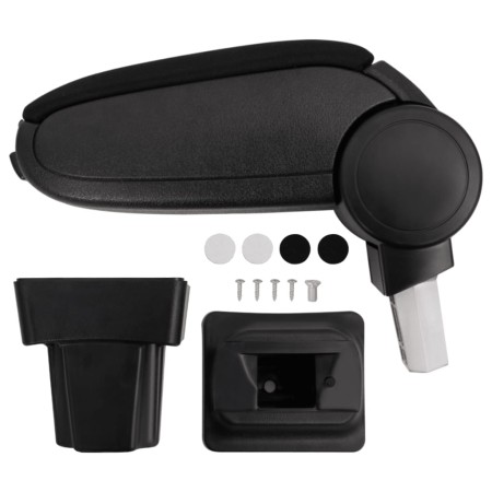 Reposabrazos para coche ABS negro 11,5x32x(30-50) cm de , Asientos para vehículos motorizados - Ref: Foro24-154668, Precio: 4...