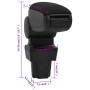 Reposabrazos para coche ABS negro 11,5x32x(30-50) cm de , Asientos para vehículos motorizados - Ref: Foro24-154668, Precio: 4...