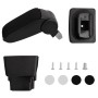 Reposabrazos para coche ABS negro 16x32x(35-50,5) cm de , Asientos para vehículos motorizados - Ref: Foro24-154680, Precio: 4...