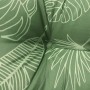 Cojín para palés tela estampado de hojas 80x80x12 cm de , Cojines para sillas y sofás - Ref: Foro24-360510, Precio: 50,40 €, ...
