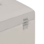 Banco con compartimento de terciopelo gris 80 cm de , Bancos para recibidores y almacenamiento - Ref: Foro24-329932, Precio: ...