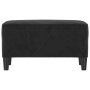 Banco de terciopelo negro 70x35x41 cm de , Bancos - Ref: Foro24-349402, Precio: 50,81 €, Descuento: %