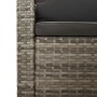 Set de muebles de jardín 4 pzas y cojines ratán sintético gris de , Conjuntos de jardín - Ref: Foro24-362687, Precio: 356,02 ...
