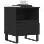 Mesitas de noche 2 uds madera de ingeniería negro 40x35x50 cm de , Mesitas de noche - Ref: Foro24-830639, Precio: 87,41 €, De...