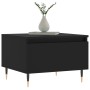 Mesa de centro madera de ingeniería negro 50x46x35 cm de , Mesas de centro - Ref: Foro24-830846, Precio: 43,68 €, Descuento: %