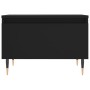 Mesa de centro madera de ingeniería negro 50x46x35 cm de , Mesas de centro - Ref: Foro24-830846, Precio: 43,68 €, Descuento: %