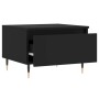 Mesa de centro madera de ingeniería negro 50x46x35 cm de , Mesas de centro - Ref: Foro24-830846, Precio: 43,68 €, Descuento: %